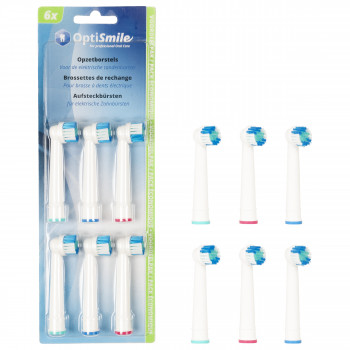 Opzetborstels voor Oral-B - 6-pack