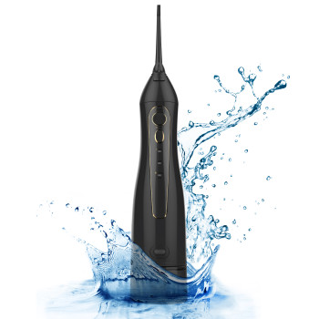 Electric Waterflosser with XL Tank - Black