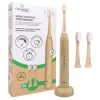 Brosse à dents électrique bambou-look - 1
